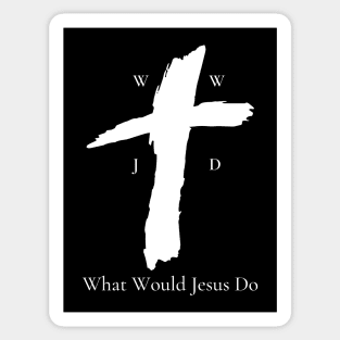 WWJD Sticker